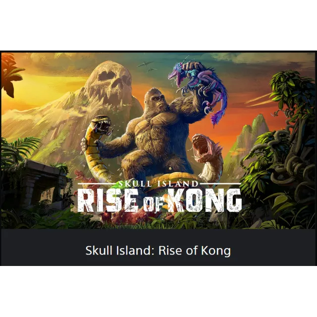 💥Skull Island: Rise of Kong 🔵 PS5/PS4 🔴TR🔴