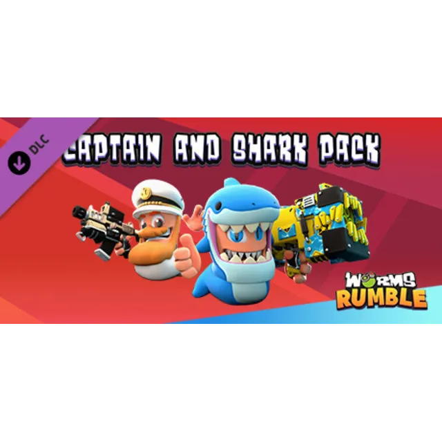 Worms Rumble - Captain &amp; Shark Double Pack (Steam Gift RU)