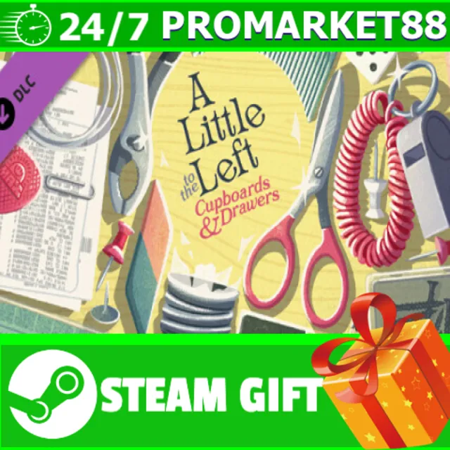 ⭐️ A Little to the Left: Cupboards &amp; Drawers STEAM