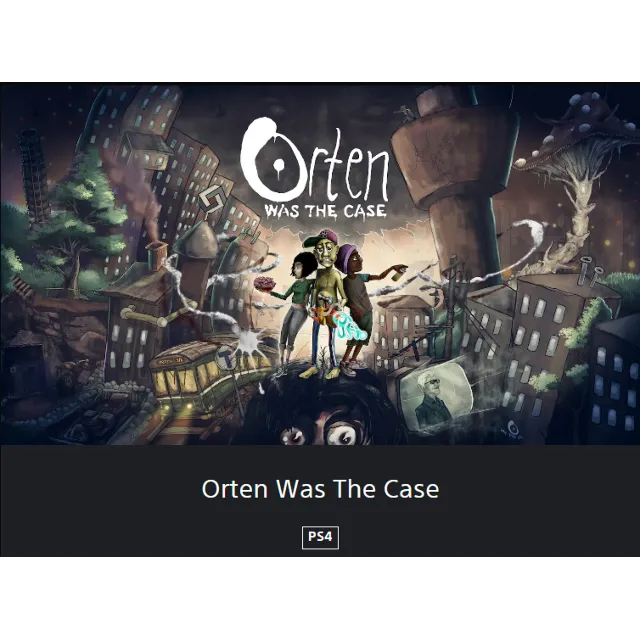 💥Orten Was The Case 🔵 PS4 / PS5 🔴ТУРЦИЯ🔴