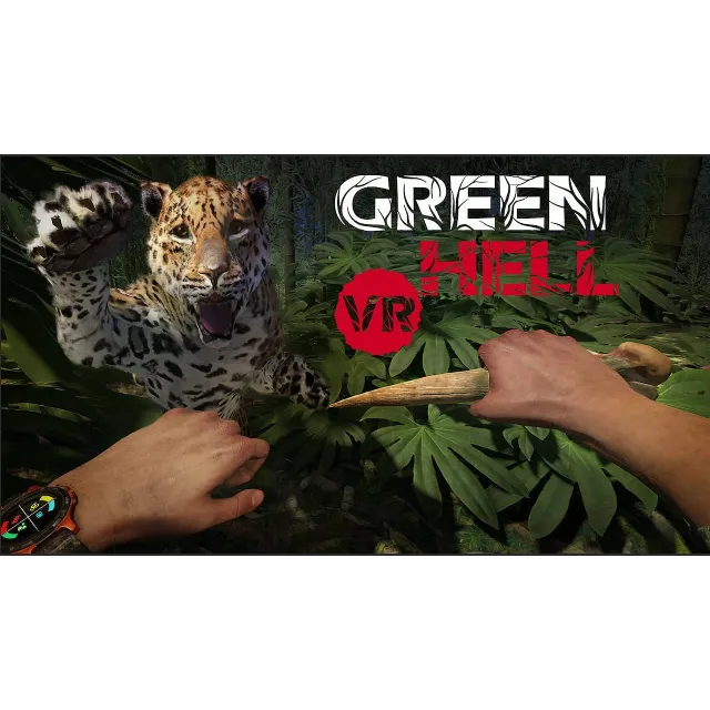💥Green Hell  VR 🔵 PS5 🔴ТУРЦИЯ🔴