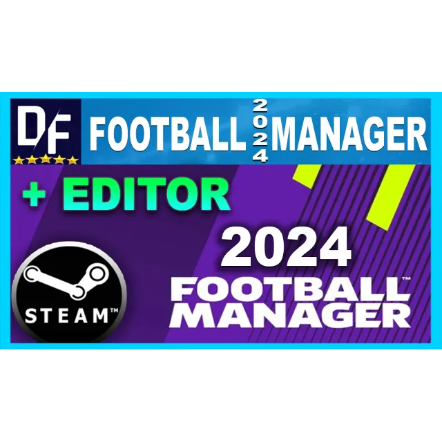 ⚽︎Football Manager 2024 + EDITOR ✔STEAM ✔на 90 дней
