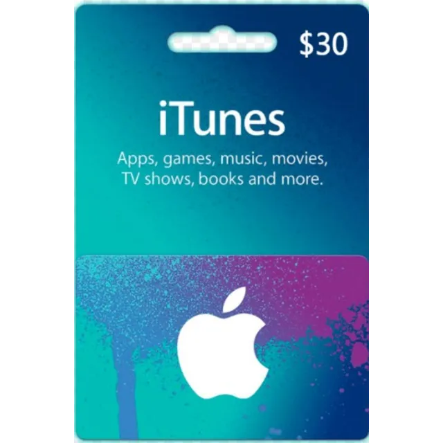 🟢ITunes Gift Card 30 USD (USA)🔑