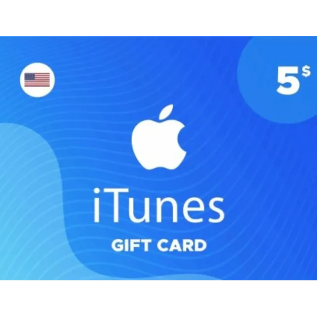 🟢ITunes Gift Card 5 USD (USA)🔑