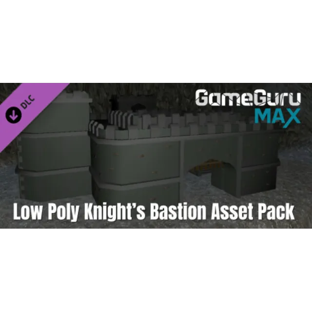 GameGuru MAX Low Poly Asset Pack - Knight's Bastion