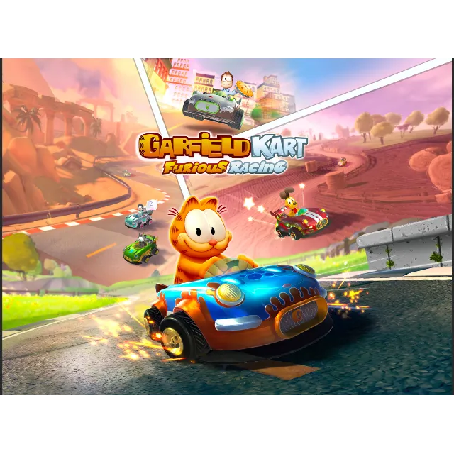 💥Garfield Kart - Furious Racing 🔵 PS4/PS5 🔴ТУРЦИЯ🔴