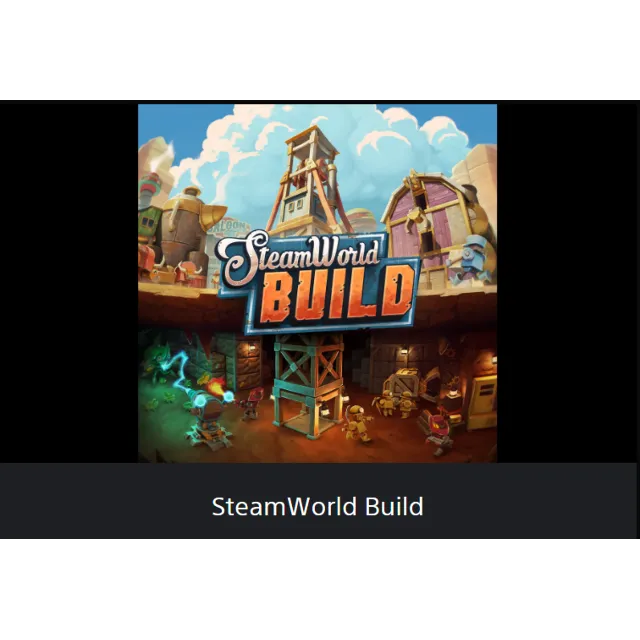💥SteamWorld Build 🔵 PS4/PS5 🔴TR🔴