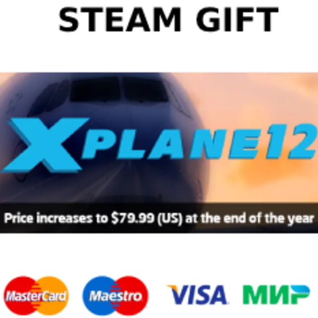 X-Plane 12 | steam GIFT РОССИЯ✅+🎁