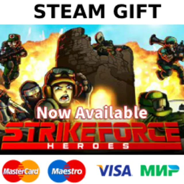 Strike Force Heroes | steam GIFT РОССИЯ✅+🎁