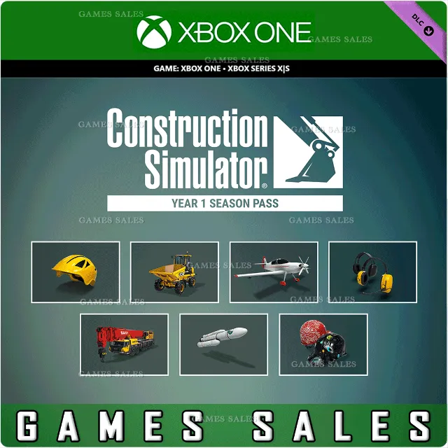 ✅CONSTRUCTION SIMULATOR -YEAR 1 SEASON PASS❤️XBOX🔑КЛЮЧ