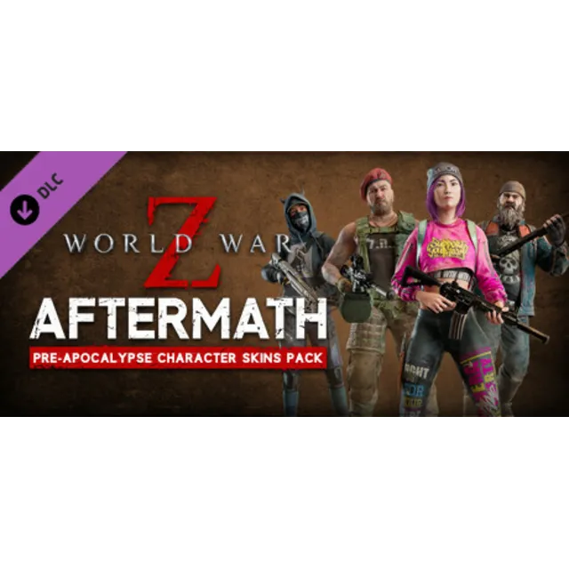World War Z: Aftermath - Pre-Apocalypse Character Skins