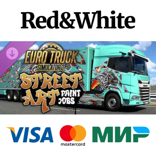 Euro Truck Simulator 2 - Street Art Paint Jobs Pack