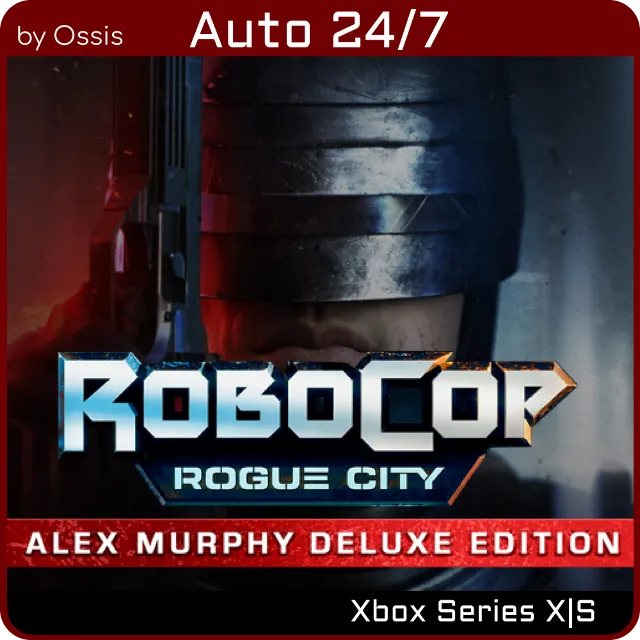 24/7 XBOX RoboCop Rogue City Alex Murphy