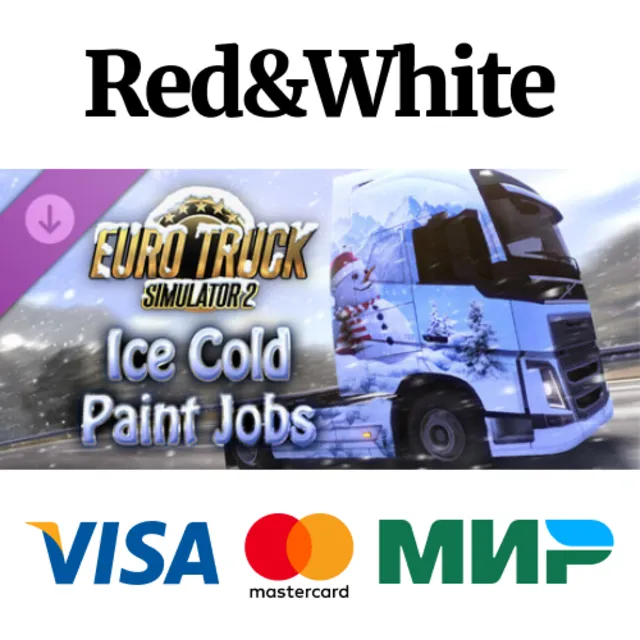 Euro Truck Simulator 2 - Ice Cold Paint Jobs Pack DLC