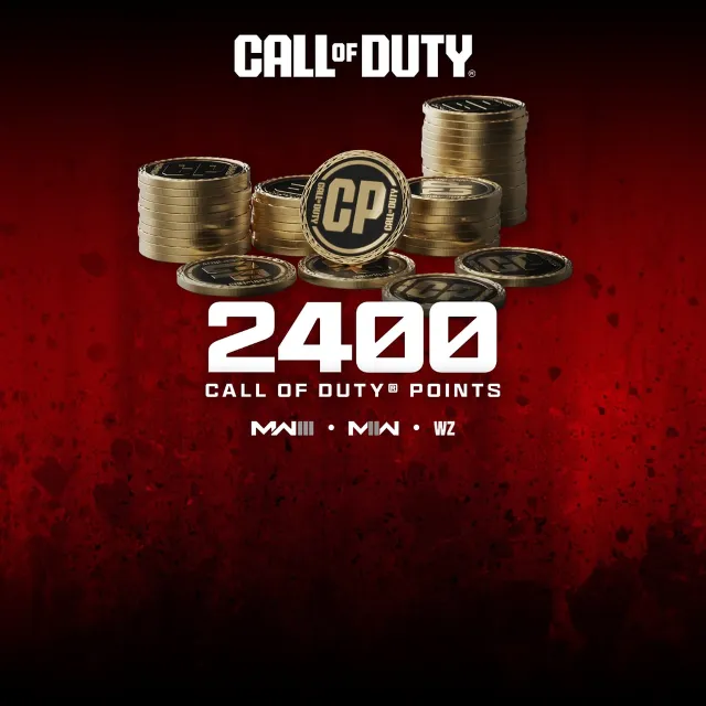 2400 очков Modern Warfare III или Call of Duty Warzone