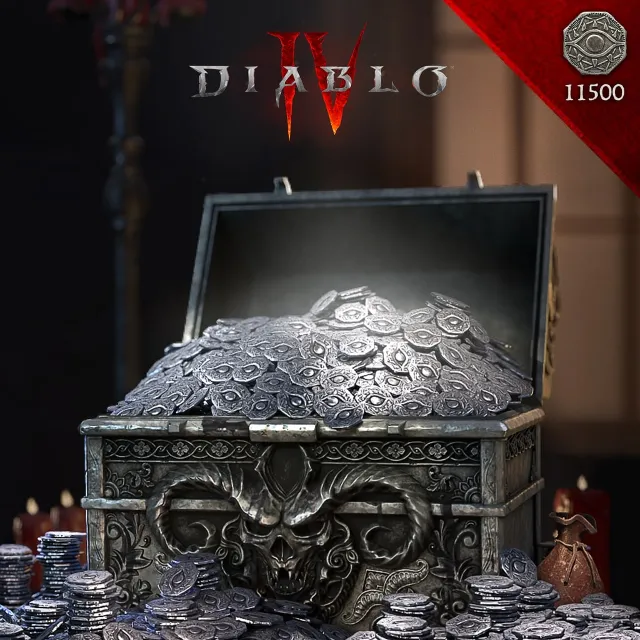 Diablo IV 11 500 ед платины 10000 1500 ед Платины ПСН