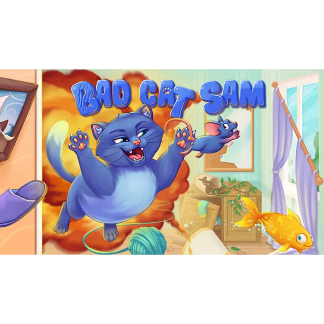🔥 Bad cat Sam | Steam РУ+UA+KZ+СНГ🔥