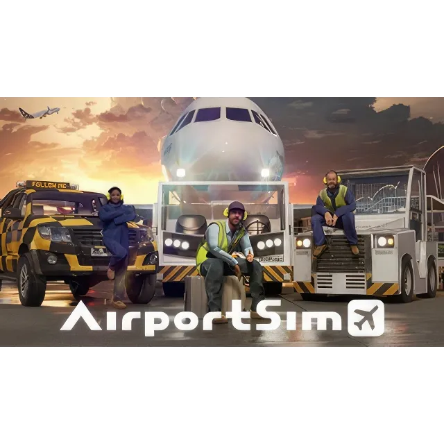 ⭐️ AirportSim [Steam/Global][CashBack]