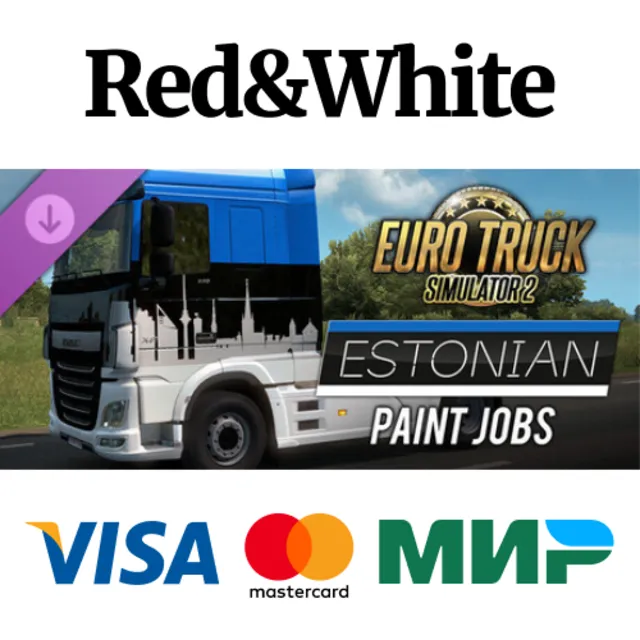 Euro Truck Simulator 2 - Estonian Paint Jobs Pack DLC