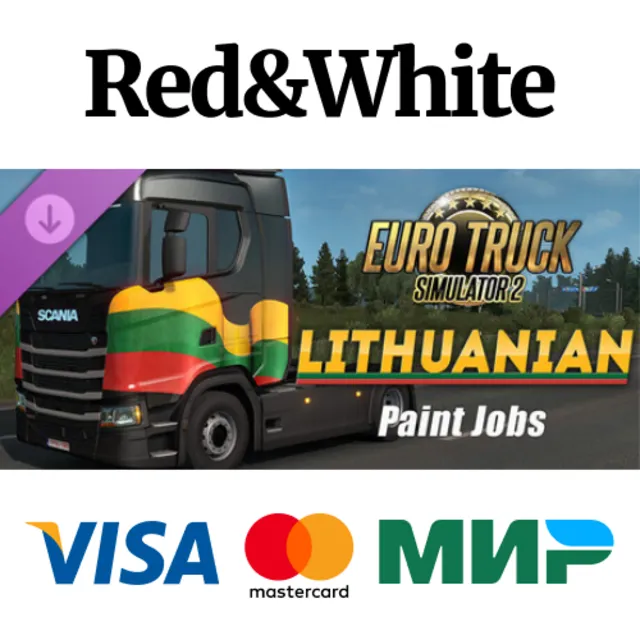 Euro Truck Simulator 2 - Lithuanian Paint Jobs Pack