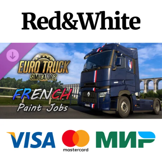 Euro Truck Simulator 2 - French Paint Jobs Pack DLC