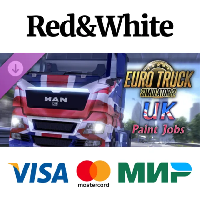 Euro Truck Simulator 2 - UK Paint Jobs Pack DLC
