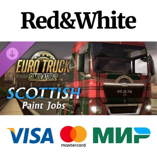 Euro Truck Simulator 2 - Scottish Paint Jobs Pack DLC