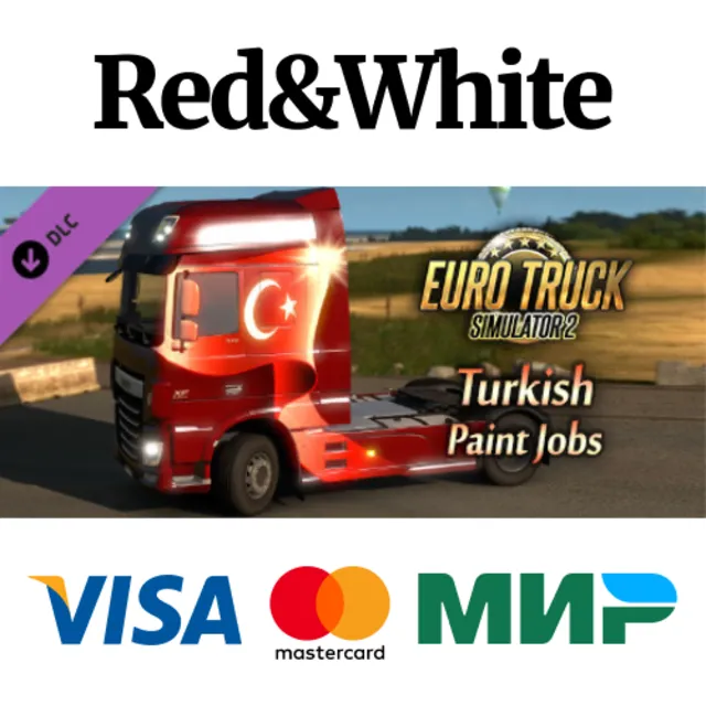 Euro Truck Simulator 2 - Turkish Paint Jobs Pack DLC