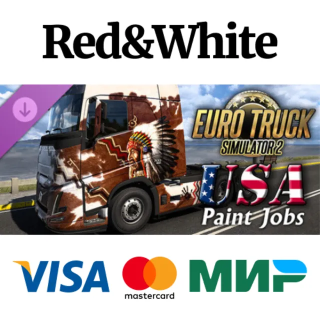 Euro Truck Simulator 2 - USA Paint Jobs Pack DLC