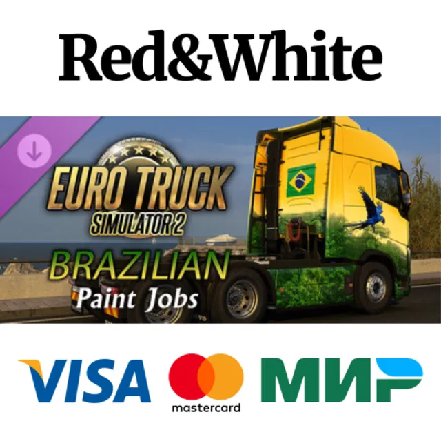 Euro Truck Simulator 2 - Brazilian Paint Jobs Pack DLC