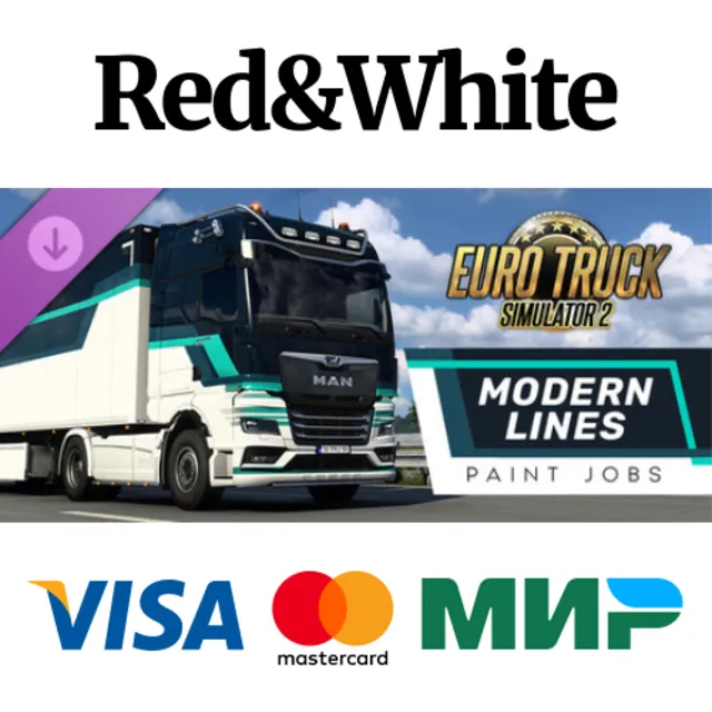 Euro Truck Simulator 2 - Modern Lines Paint Jobs Pack