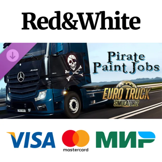 Euro Truck Simulator 2 - Pirate Paint Jobs Pack DLC