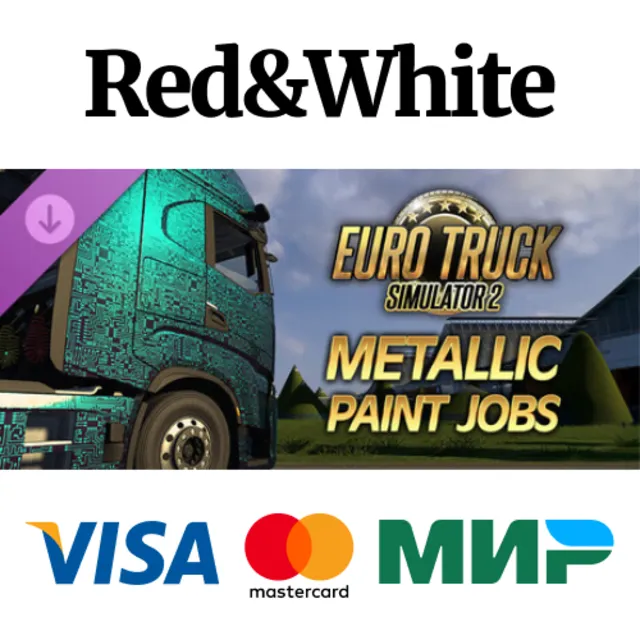 Euro Truck Simulator 2 - Metallic Paint Jobs Pack DLC
