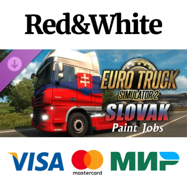 Euro Truck Simulator 2 - Slovak Paint Jobs Pack DLC
