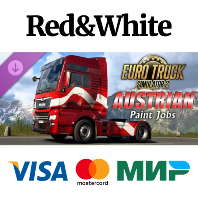 Euro Truck Simulator 2 - Austrian Paint Jobs Pack DLC