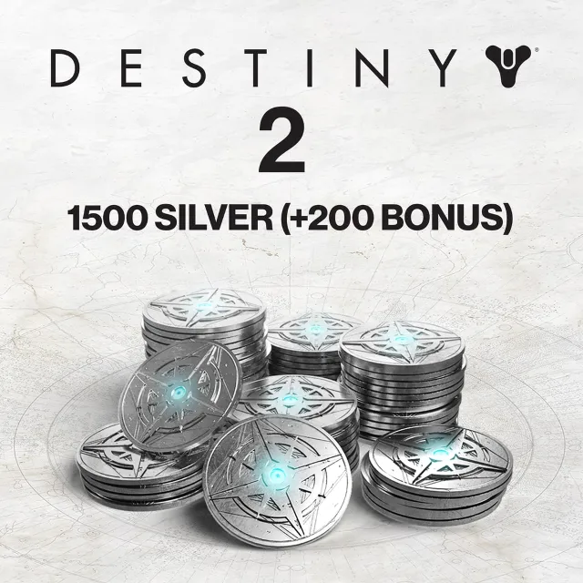 ✅1500 ед. серебра Destiny&nbsp;2 (+200 ед. в подарок)✅ПСН