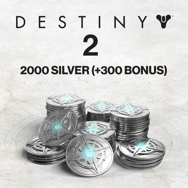 ✅2000 ед. серебра Destiny 2 (+300 ед. в подарок)✅ПСН