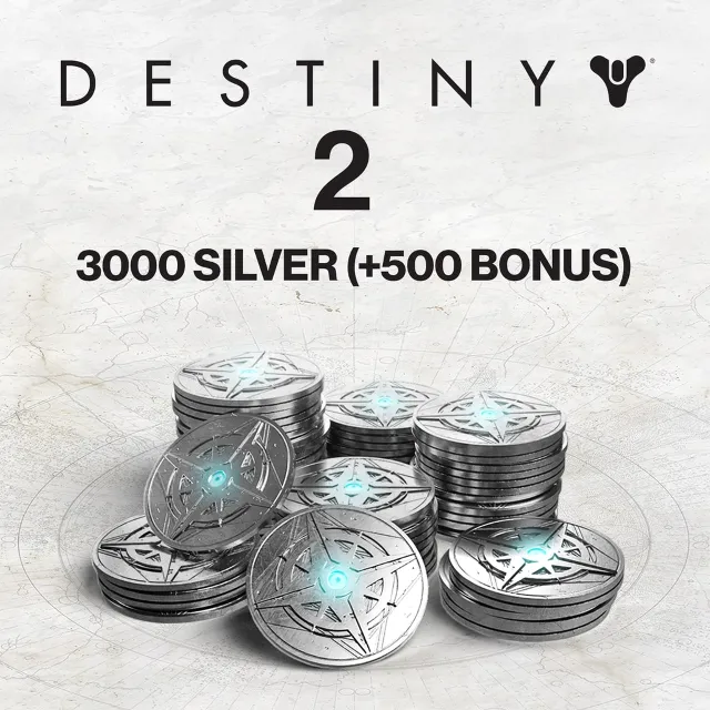 ✅3 000 ед. серебра Destiny 2 (+500 ед. в подарок)✅ПСН