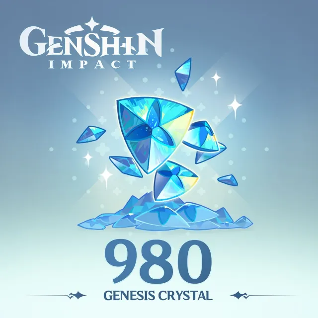 Genshin Impact: Кристаллы Сотворения ×980 ПСН