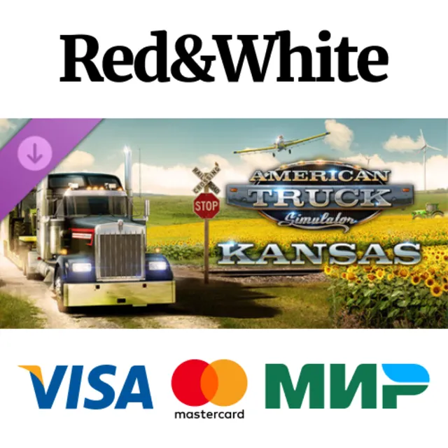 American Truck Simulator - Kansas DLC * STEAM RU🔥