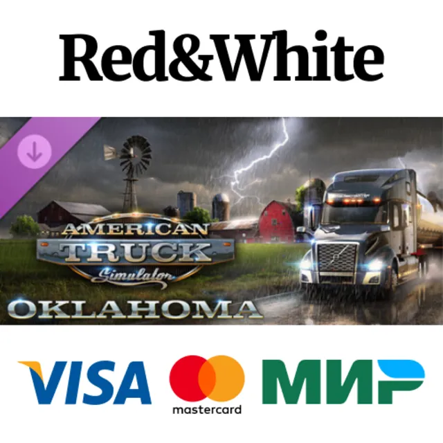 American Truck Simulator - Oklahoma DLC * STEAM RU🔥