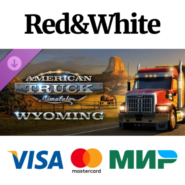 American Truck Simulator - Wyoming DLC * STEAM RU🔥