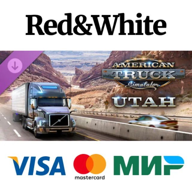 American Truck Simulator - Utah DLC * STEAM RU🔥