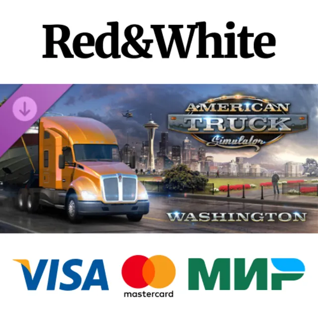 American Truck Simulator - Washington DLC * STEAM RU🔥