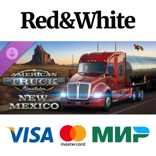 American Truck Simulator - New Mexico DLC * STEAM RU🔥