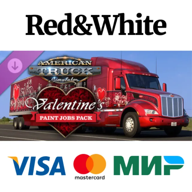 American Truck Simulator - Valentine's Paint Jobs Pack