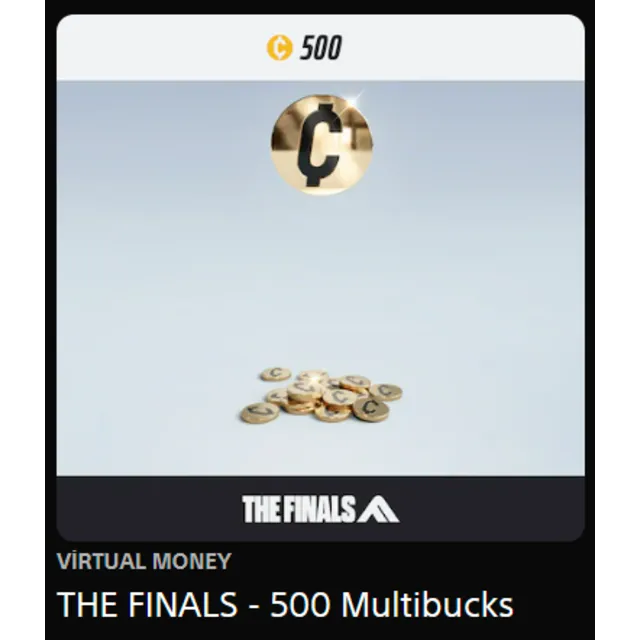 💥THE FINALS - Multibucks / МУЛЬТИБАКСЫ 🔵 PS5 🔴TR🔴