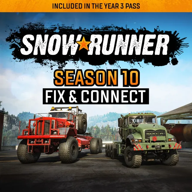 ✅SnowRunner - Season 10: Fix &amp; Connect✅PS4✅PS5✅ПСН