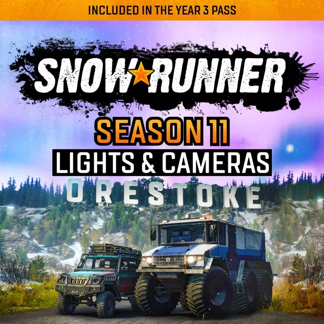 ✅SnowRunner - Season 11: Lights &amp; Cameras✅PS4✅PS5✅ПСН