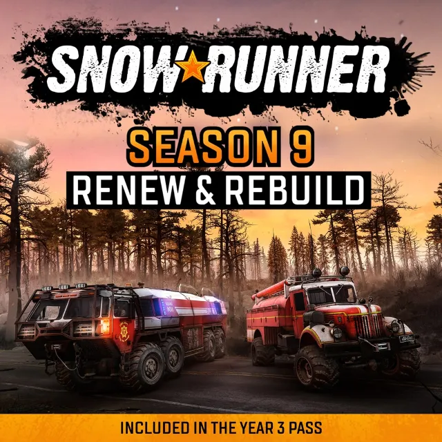 ✅SnowRunner - Season 9: Renew &amp; Rebuild✅PS4✅PS5✅ПСН